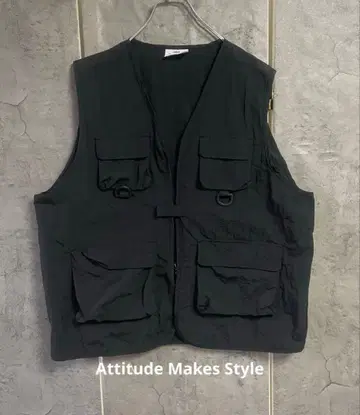 Attitude Makes Style! 블랙 베스트 M