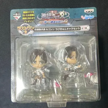 진격의 거인 제일복권 라스트 원상 치비큥 캐릭터 세트