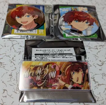 앙상블 스타즈!! ALKALOID 아마기 히이로 배지 3개 세트