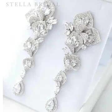 STELLA BRIDAL 크리스탈 귀찌