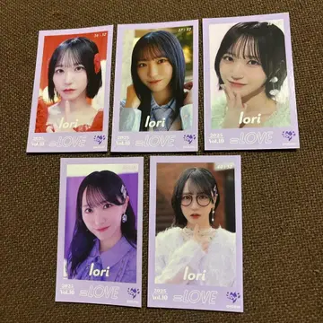 노구치 이오리 미니 사진 카드 Vol.10 컴프 =LOVE 이코러브