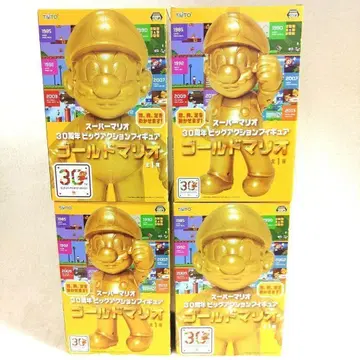 미개봉 슈퍼 마리오 골드 마리오 30주년 Mario Nintendo