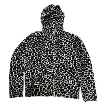 usa제 애니멀 무늬 후드티 세퍼레이트 포켓 kodiak