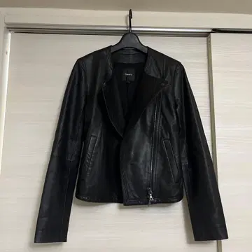 새상품급 theory 띠어리 램 가죽 라이더 자켓