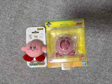 커비 도움 마스코트 스마트폰 그립 세트