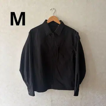 GU 지유 남성용 집업 유틸리티 셔츠 M 사이즈