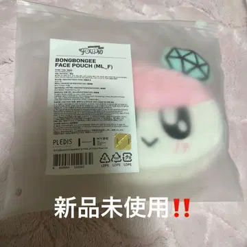 미사용 새상품 SEVENTEEN 세븐틴 세부치 봉봉이 페이스 파우치
