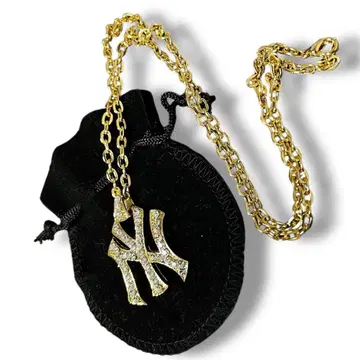 NY 로고 펜던트 목걸이