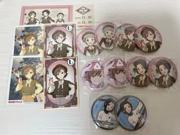 아이돌 마스터 SideM 모후모후엔 세트 캔뱃지 브로마이드