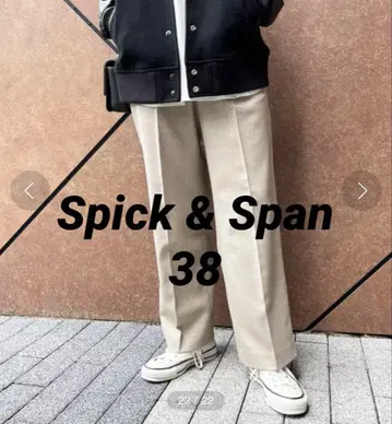 삭소니 스트레치 스트레이트 팬츠 spick and span