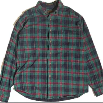 eddie bauer 에디 바우어 플란넬 셔츠 블랙 택