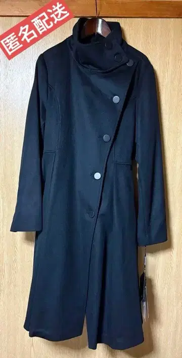 [ 미사용 새상품 ] RUIRUE BOUTIQUE 울 100 코트 블랙