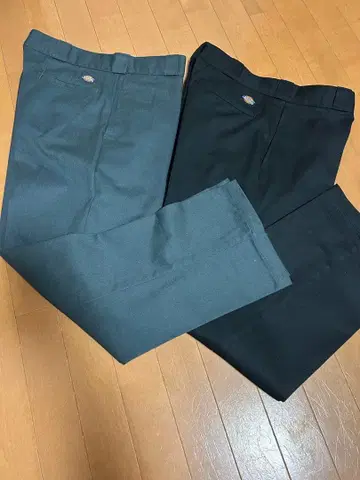 Dickies 874 오리지널 워크 팬츠 그레이 : 블랙