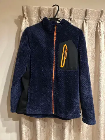 기무라 타쿠야 착용 동품 플리스 자켓 L 네이비