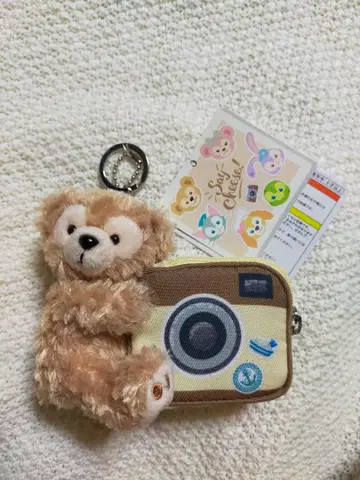 더피 파우치 달린 봉제 인형 참 [하이, 치즈]