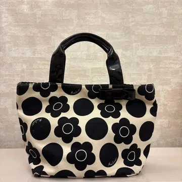 MARY QUANT 꽃무늬 토트백