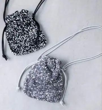 [ 미사용 새상품 ] NATURAL BEAUTY BASIC 스팽글 백