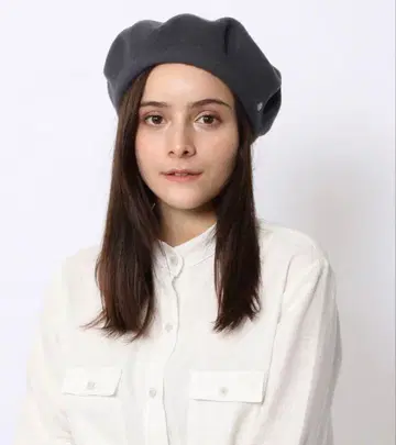 LAULHERE(로) 울 베레모 라이트 그레이