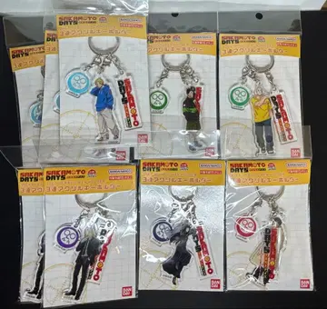 새상품 사카모토 데이즈 3연 아크릴 키링 9