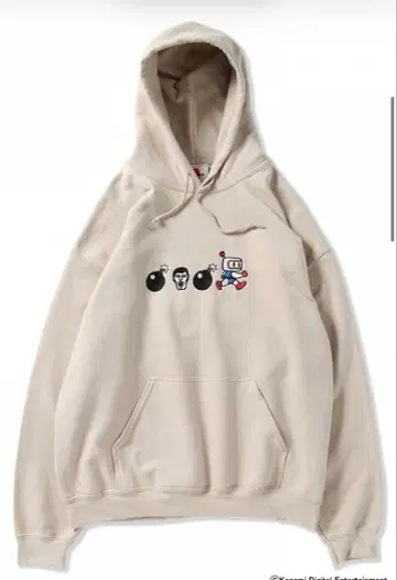 봄버맨 x 펑크 드렁커스 후드티