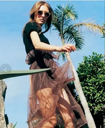 스나이델 snidel 핑크 브라운 샤샤 스커트 숏팬츠