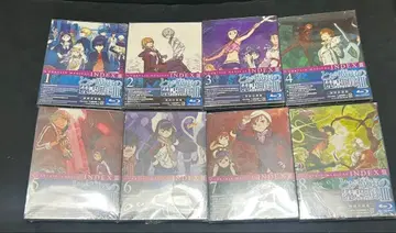 어떤 마술의 금서목록 III Blu-ray 8권 세트 미개봉 묶음 판매