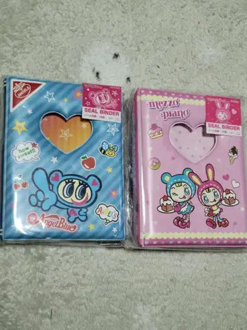 엔젤 블루 메조 피아노 씰 앨범 바인더 씰 수첩