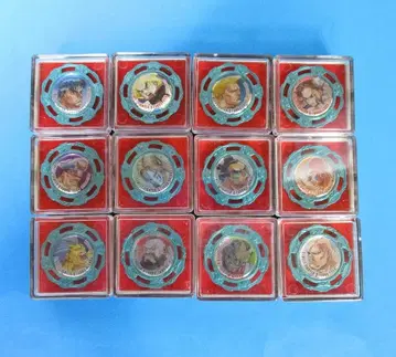 스트리트 파이터 2 터보 캐릭터 배지 전 12종 세트