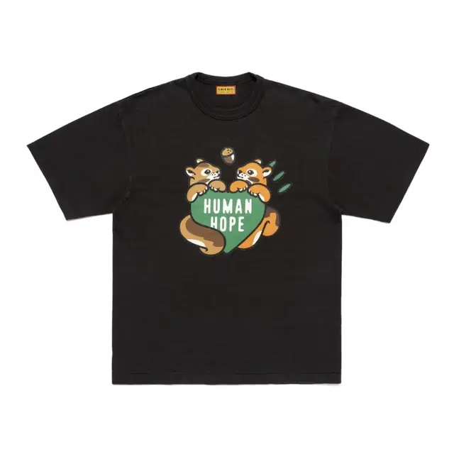 2XL) 휴먼 메이드 휴먼 호프 BTS 제이홉 그래픽 티셔츠 블랙