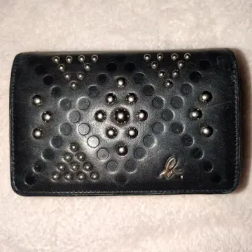 아네스베 블랙 이단 접이식 지갑