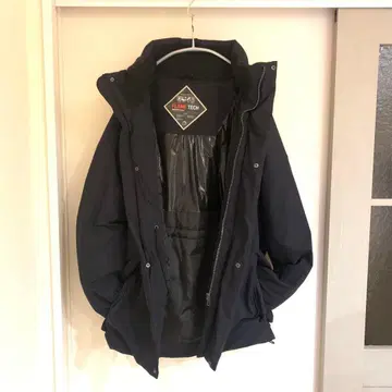 새상품급 [워크맨] 프레임 테크 워셔블 퓨전 다운 몬스터 파카