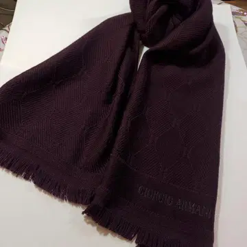 조르지오 아르마니 - 울 머플러.. 미사용