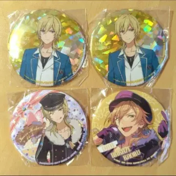 앙스타 히카제 카오루 프라이스 캔뱃지 4개 세트