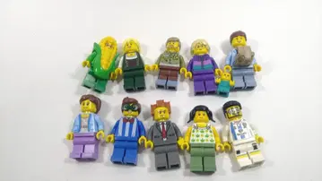 레고 미니 피규어 시티 10개 옥수수 일하는 사장님 아기 외