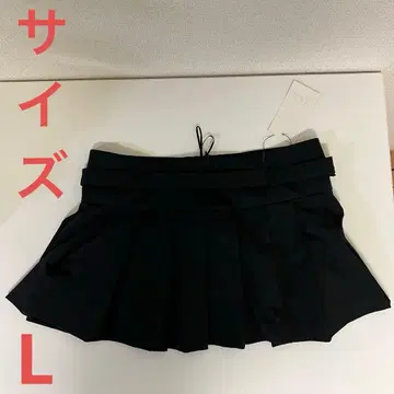 ZARA 새상품 스커트 여성용 블랙 L