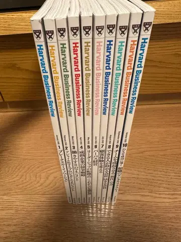 하버드 비즈니스 리뷰 2022년 1-10월호