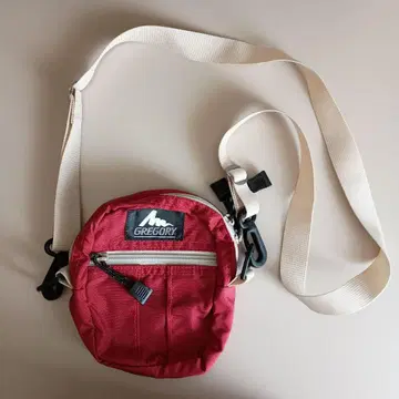 GREGORY 레드 숄더백 S