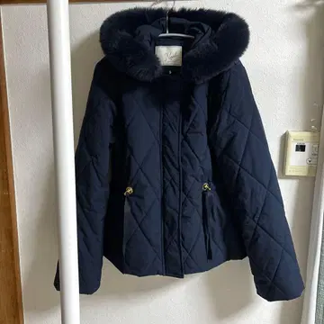 Noela 네이비 다운 자켓