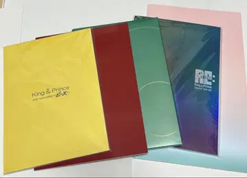낱개 판매 가능 King & Prince 킹프리 팜플렛 세트