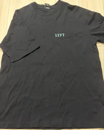LYFT T셔츠 백프린트