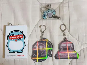 블루햄햄 아크릴 키링 마스크 케이스