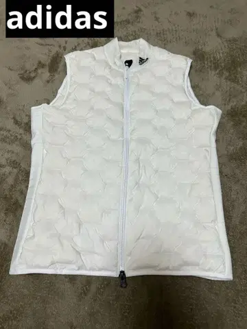 adidas 아디다스 다운 베스트 화이트