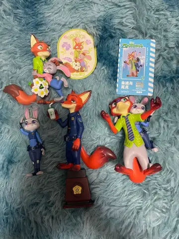 주토피아 플라워 월드 닉 주디 주토피아