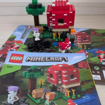 레고 마인크래프트 버섯 하우스