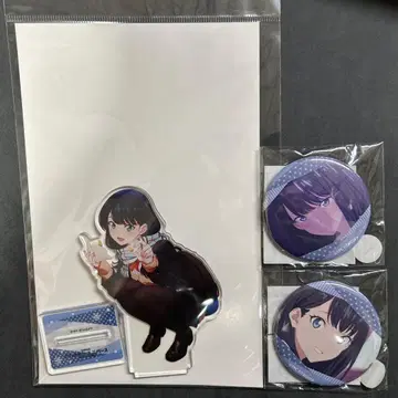 그리드맨 유니버스 최애 복권 C상 아크릴 스탠드 타카라다 리카 덤 포함