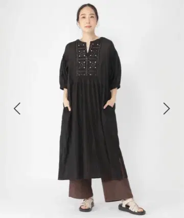 스튜디오 클립 타일 레이스 원피스