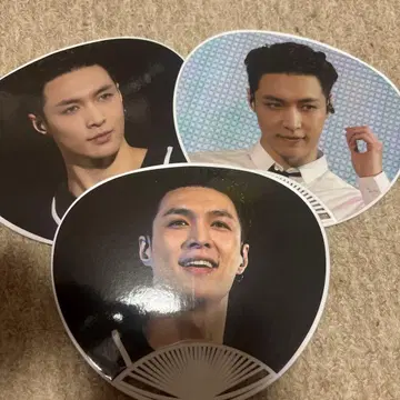EXO 레이 미니 부채 3종 세트