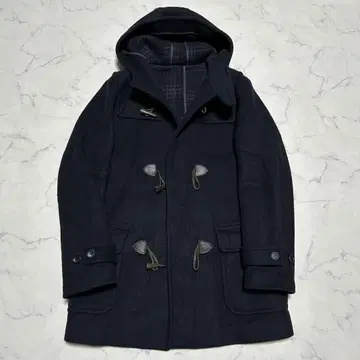 새상품급 유나이티드 애로우즈 더플 코트 네이비 네이비 사이즈 M