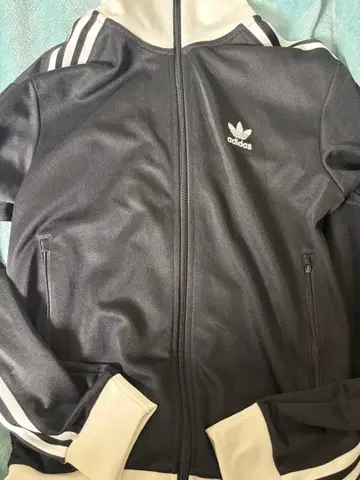 adidas 트랙 자켓 저리 블랙 M