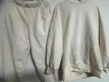 유니클로 드라이 맨투맨 크루 셔츠 셋업